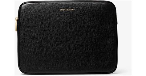 michael kors macbook air 13 sleeve|michael kors pebbled laptop case.